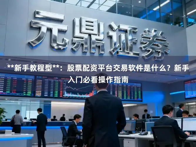 **新手教程型**:股票配资平台交易软件是什么?新手入门必看操作指南