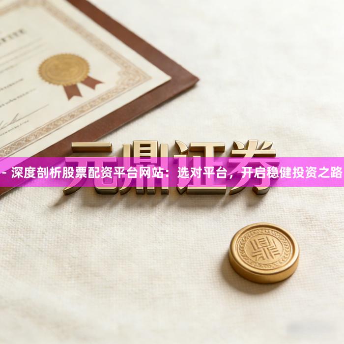 - 深度剖析股票配资平台网站：选对平台，开启稳健投资之路
