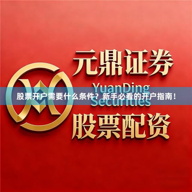 股票开户需要什么条件？新手必看的开户指南！