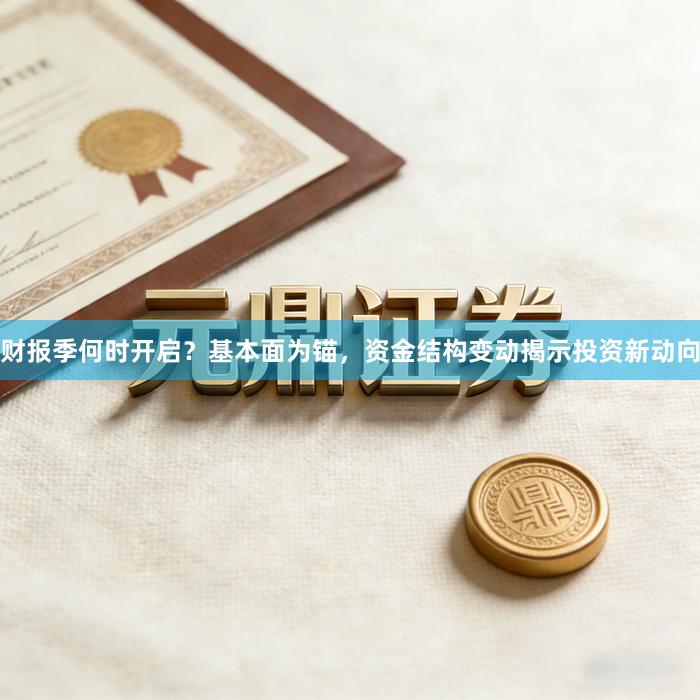 财报季何时开启？基本面为锚，资金结构变动揭示投资新动向