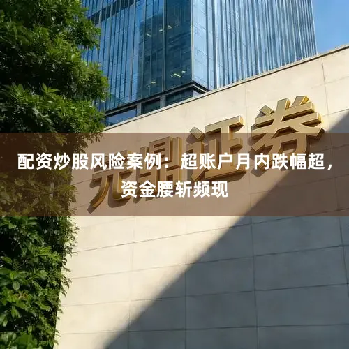 配资炒股风险案例：超账户月内跌幅超，资金腰斩频现