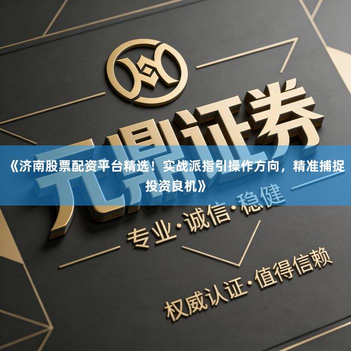 《济南股票配资平台精选！实战派指引操作方向，精准捕捉投资良机》