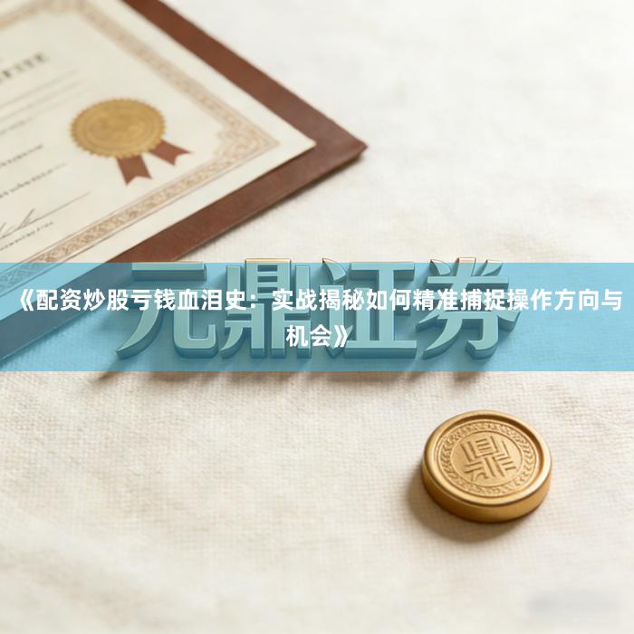 《配资炒股亏钱血泪史：实战揭秘如何精准捕捉操作方向与机会》