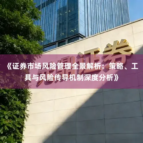 《证券市场风险管理全景解析：策略、工具与风险传导机制深度分析》