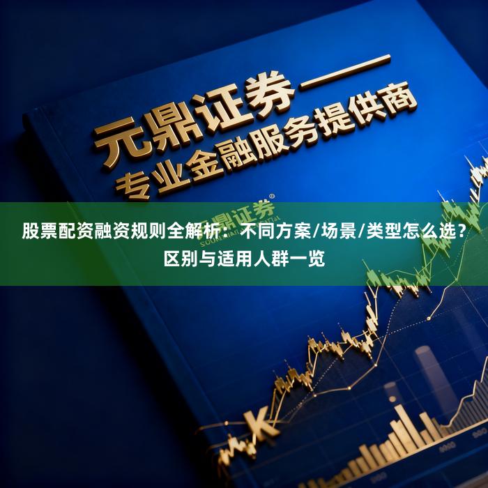 股票配资融资规则全解析：不同方案/场景/类型怎么选？区别与适用人群一览
