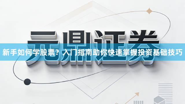 新手如何学股票？入门指南助你快速掌握投资基础技巧